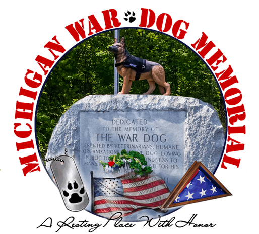 Michigan War Dog Memorial Small Logo